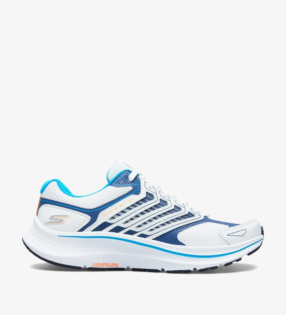 Skechers Skechers Go Run Consistent 2.0 - Retro Upgrade Erkek Gri Koşu Ayakkabısı model görseli