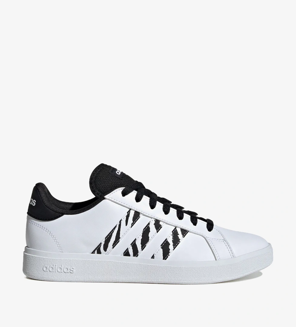 adidas Grand Court Base Kadın Beyaz Spor Ayakkabı - Görsel 1