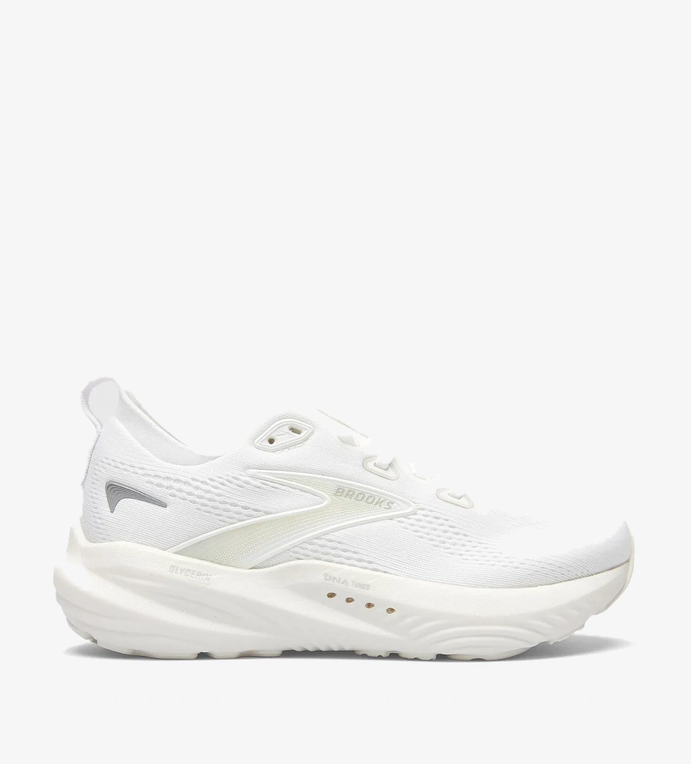 Brooks Glycerin 22 Kadın Beyaz Koşu Ayakkabısı - Görsel 1