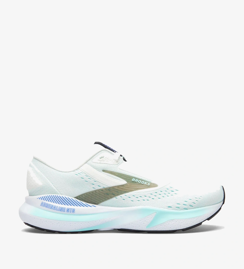 Brooks Brooks Adrenaline GTS 24 Kadın Beyaz Koşu Ayakkabısı model görseli