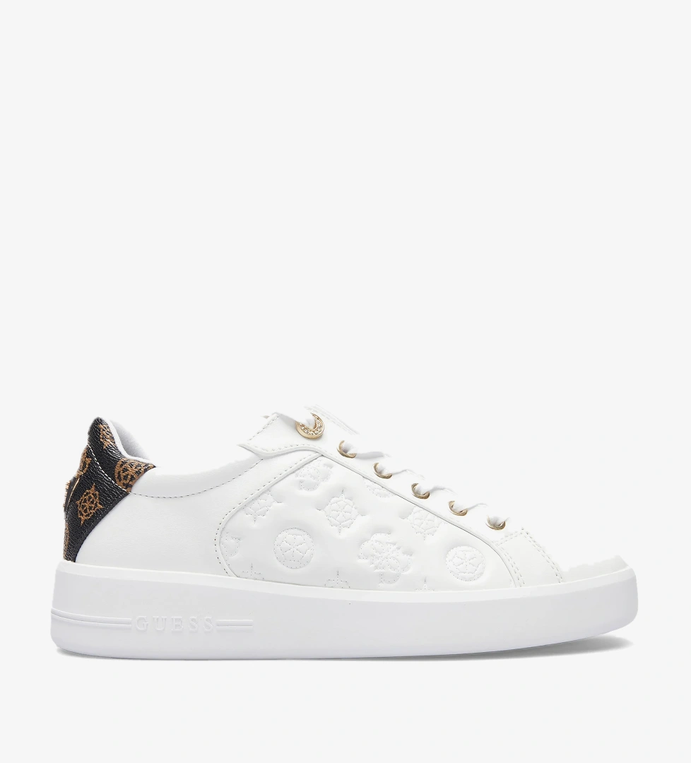 Guess Guess Ronii Logo Kadın Beyaz Sneaker | FashFed Beyaz - 1. görsel