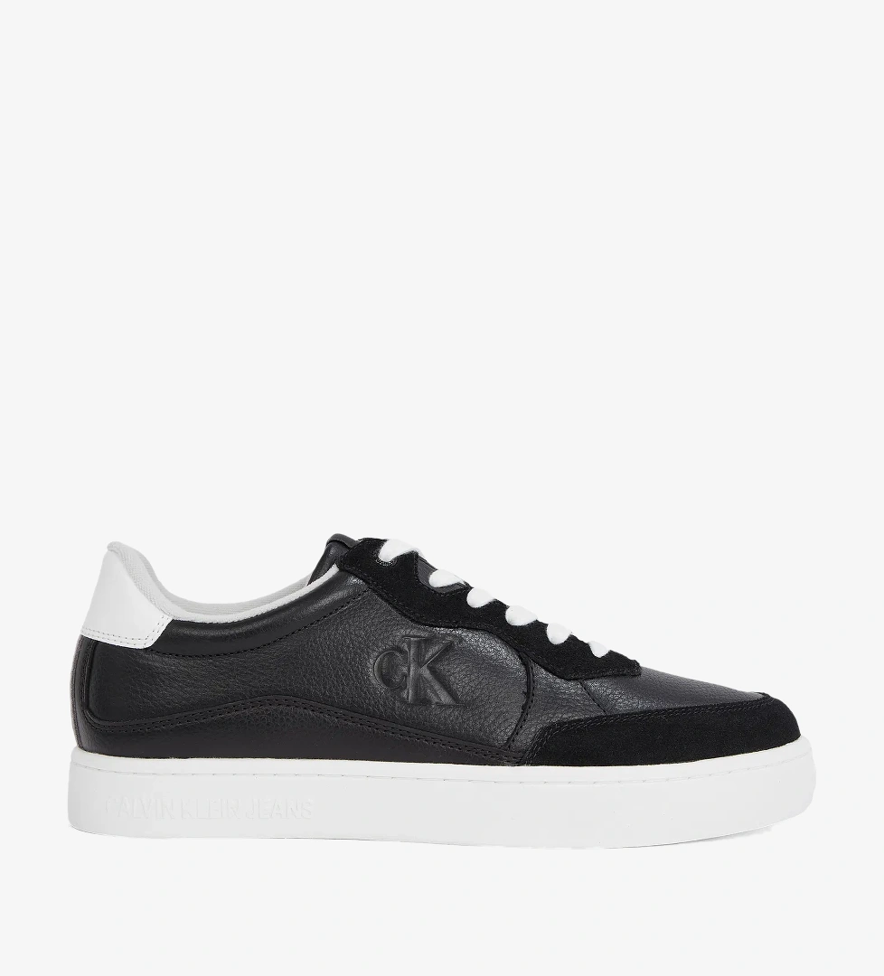 Calvin Klein Classic Cupsole Erkek Siyah Sneaker - Görsel 1