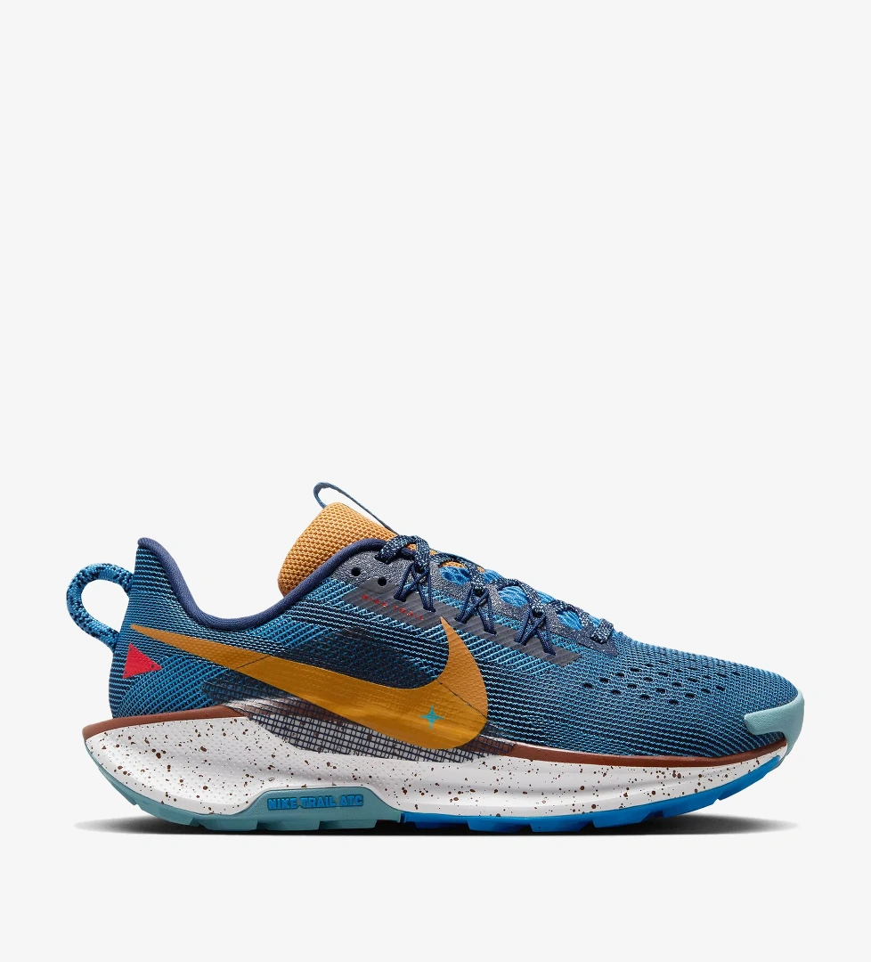 Nike Pegasus Trail 5 Kadın Mavi Koşu Ayakkabısı