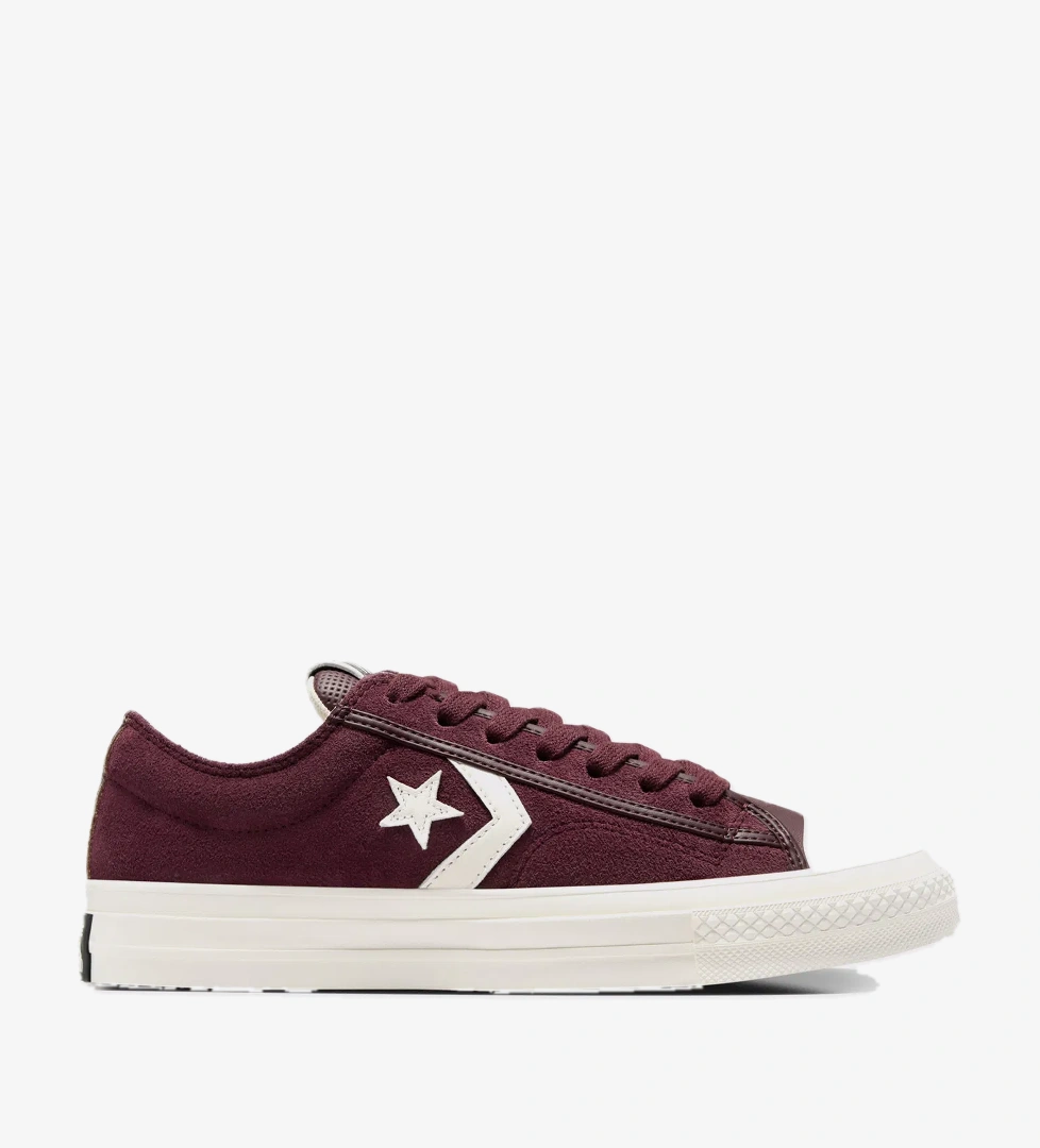 Converse Converse Star Player 76 Unisex Bordo Süet Sneaker model görseli
