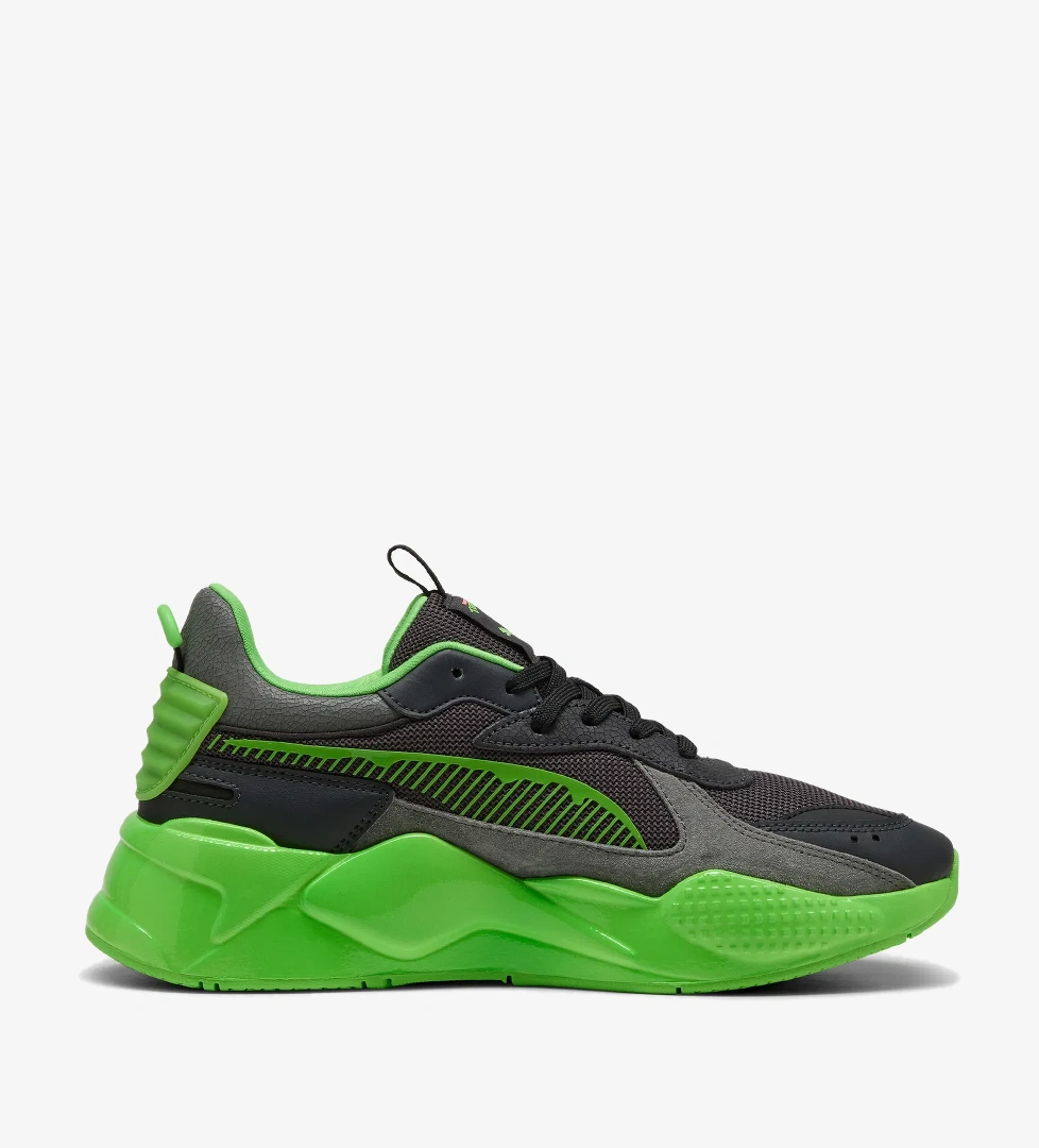 Puma Puma Rs-X Tmnt Kadın Siyah Spor Ayakkabı Sneaker | FashFed Siyah - 1. görsel
