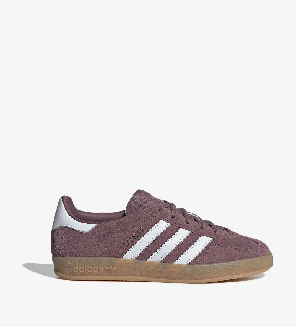 adidas Originals Gazelle Indoor Kadın Bordo/Pembe Spor Ayakkabı - Görsel 1
