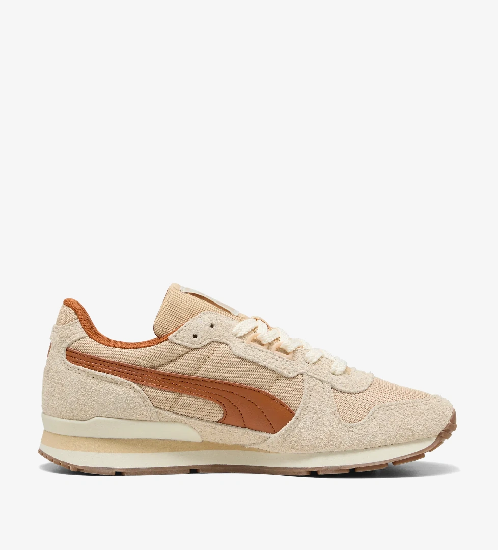 Puma Rx 737 Vintage Kadın Krem Spor Ayakkabı - Görsel 1