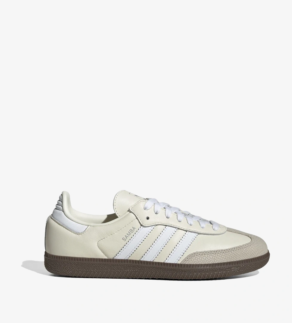Adidas adidas Samba OG Kadın Beyaz/Krem Spor Ayakkabı model görseli