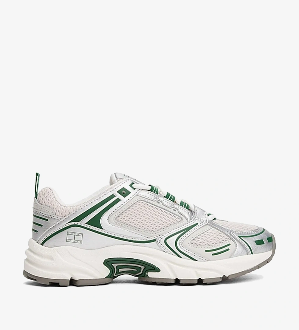 Tommy Hilfiger Archieve 97 Kadın Gri Sneaker - Görsel 1