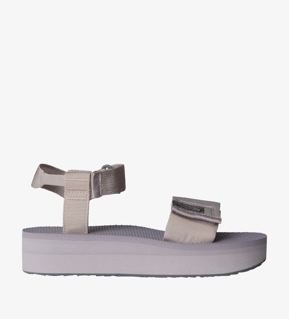 The North Face Skeena Platform Kadın Gri Sandalet - Görsel 1