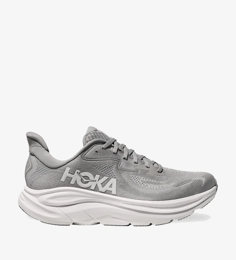 Hoka Clifton 10 Erkek Gri Koşu Ayakkabısı - Görsel 1