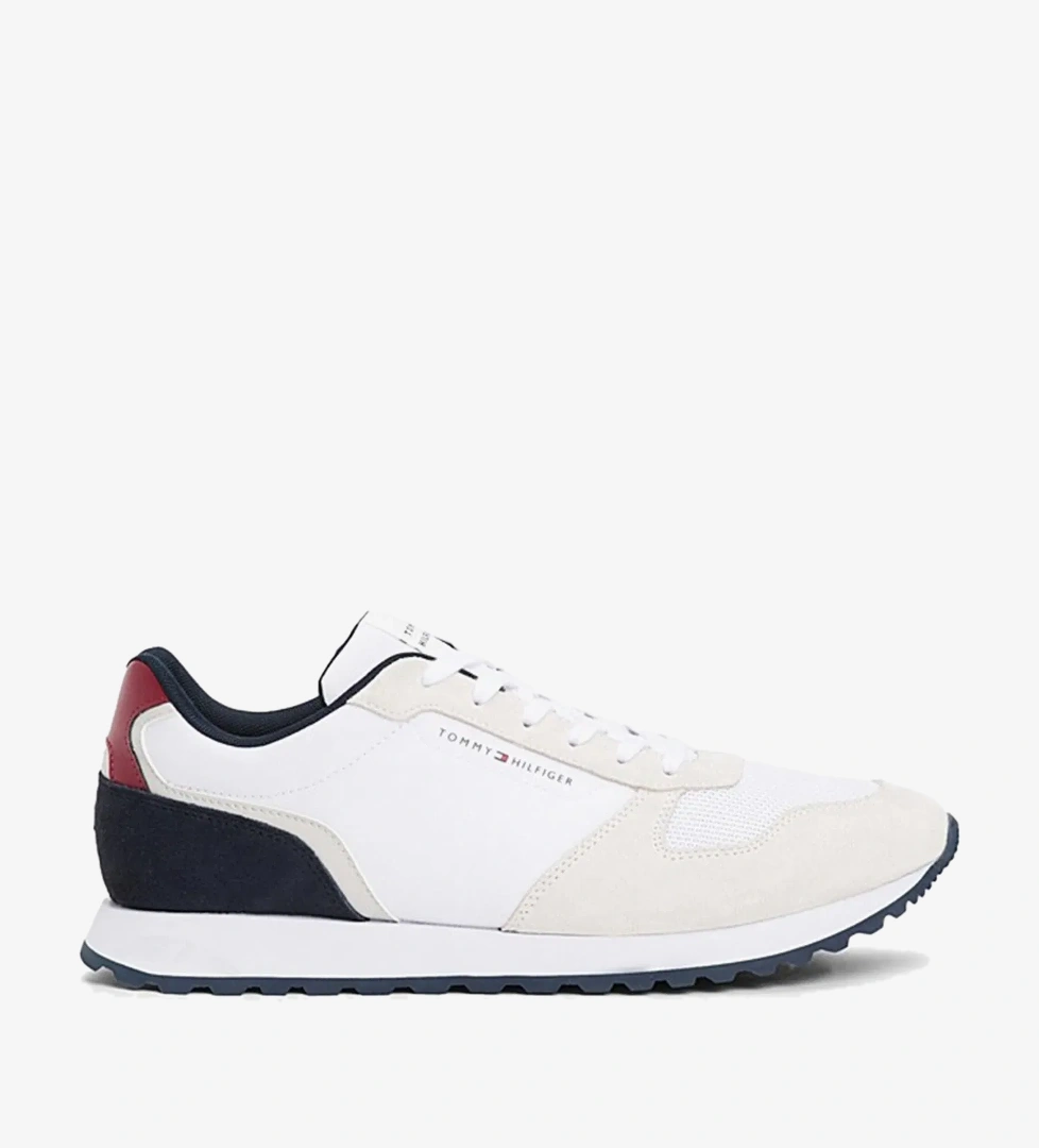 Tommy Hilfiger New Runner Eva Mix Erkek Beyaz Sneaker - Görsel 1