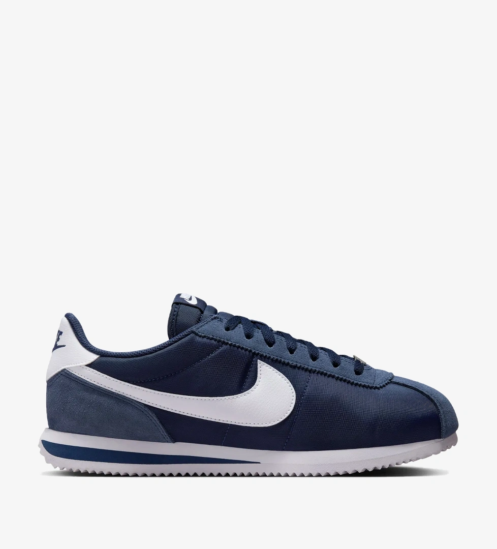 Nike Nike Cortez Textile Erkek Lacivert Spor Ayakkabı Sneaker | FashFed Lacivert - 1. görsel