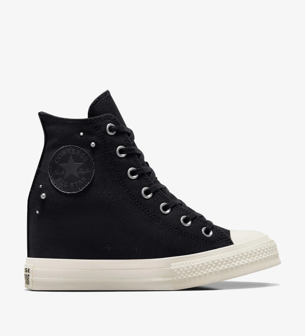 Converse Chuck Taylor All Star Wedge Kadın Siyah Platform Sneaker