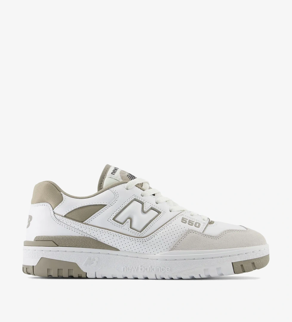 New Balance 550 Lifestyle Unisex Beyaz Spor Ayakkabı - Görsel 1