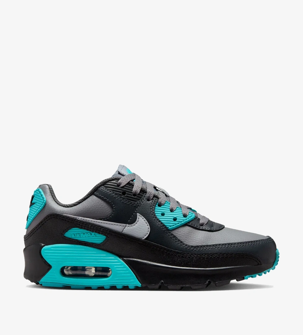 Nike Air Max 90 LTR Genç Çocuk Gri Spor Ayakkabı - Görsel 1