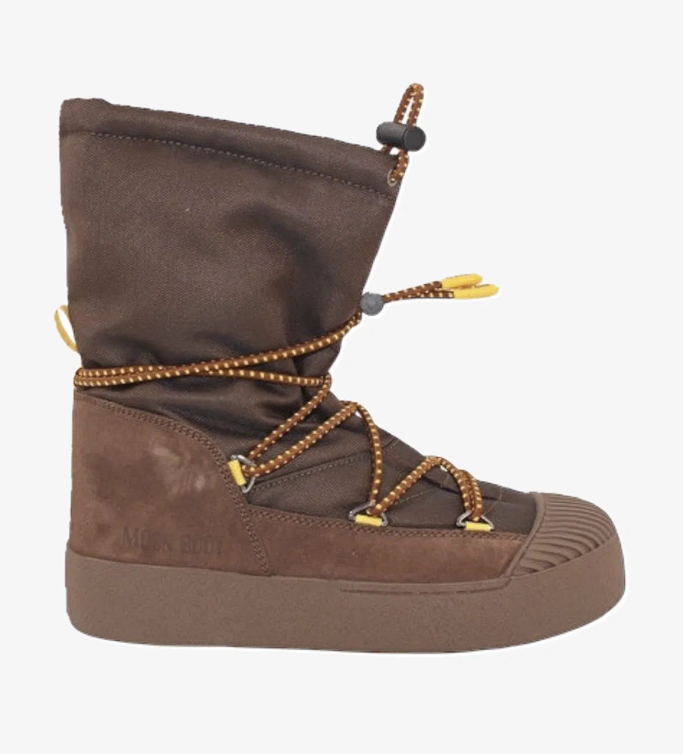 Moon Boot Moon Boot Mtrack Polar Cordy Erkek Kahverengi Kar Botu | FashFed Kahverengi - 1. görsel