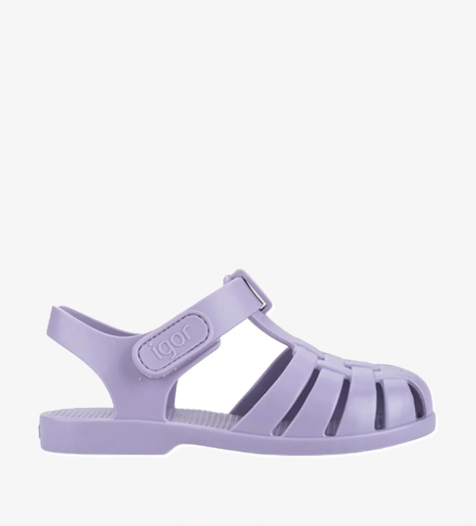 Igor Clasica V. Unisex Çocuk Mor Sandalet - Görsel 1