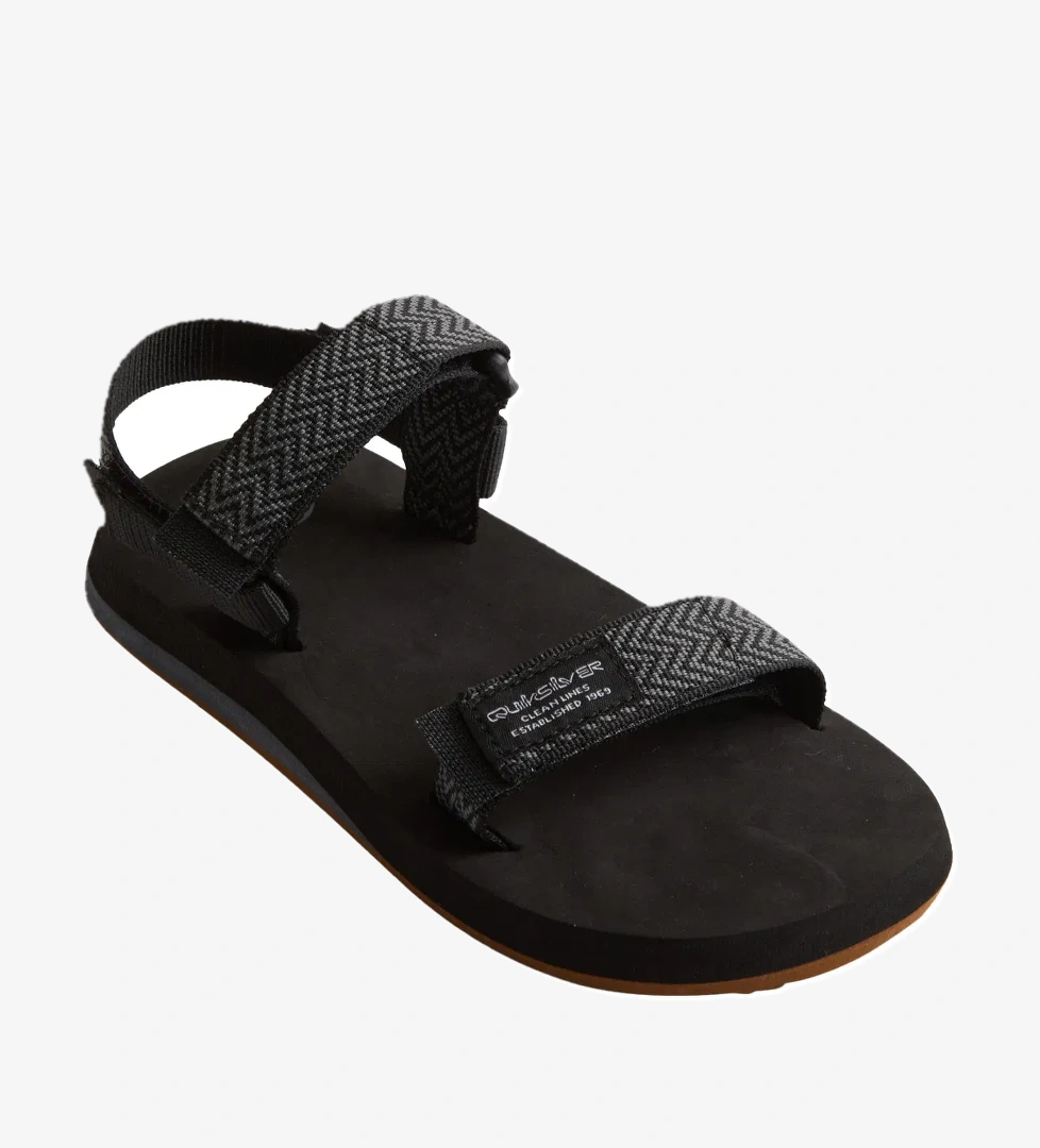 Quiksilver Monkey Caged Youth Erkek Çocuk Siyah Terlik