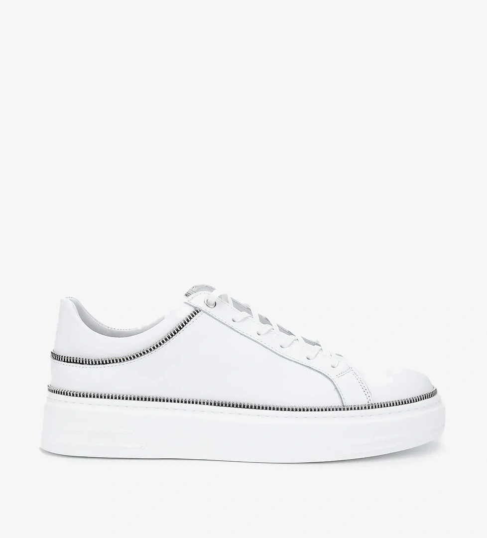 Valmenti Erkek Hakiki Deri Beyaz Sneakers &amp; Spor Ayakkabı - Görsel 1