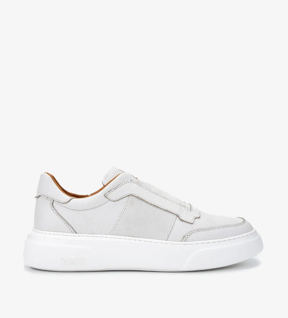 Valmenti Valmenti Erkek Hakiki Deri Beyaz Sneakers &amp; Spor Ayakkabı model görseli