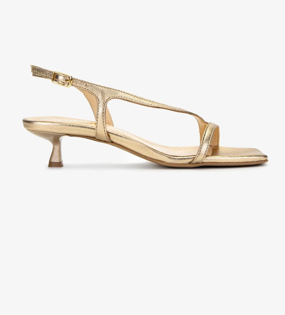 Valmenti Valmenti Kadın Dore Topuklu Ayakkabı model görseli