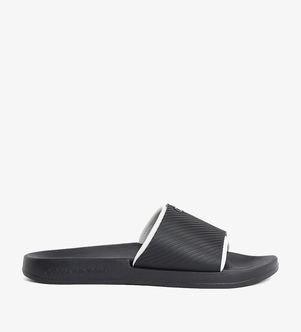Calvin Klein Calvin Klein Erkek Siyah Terlik Sandalet & Terlik | FashFed Siyah - 1. görsel