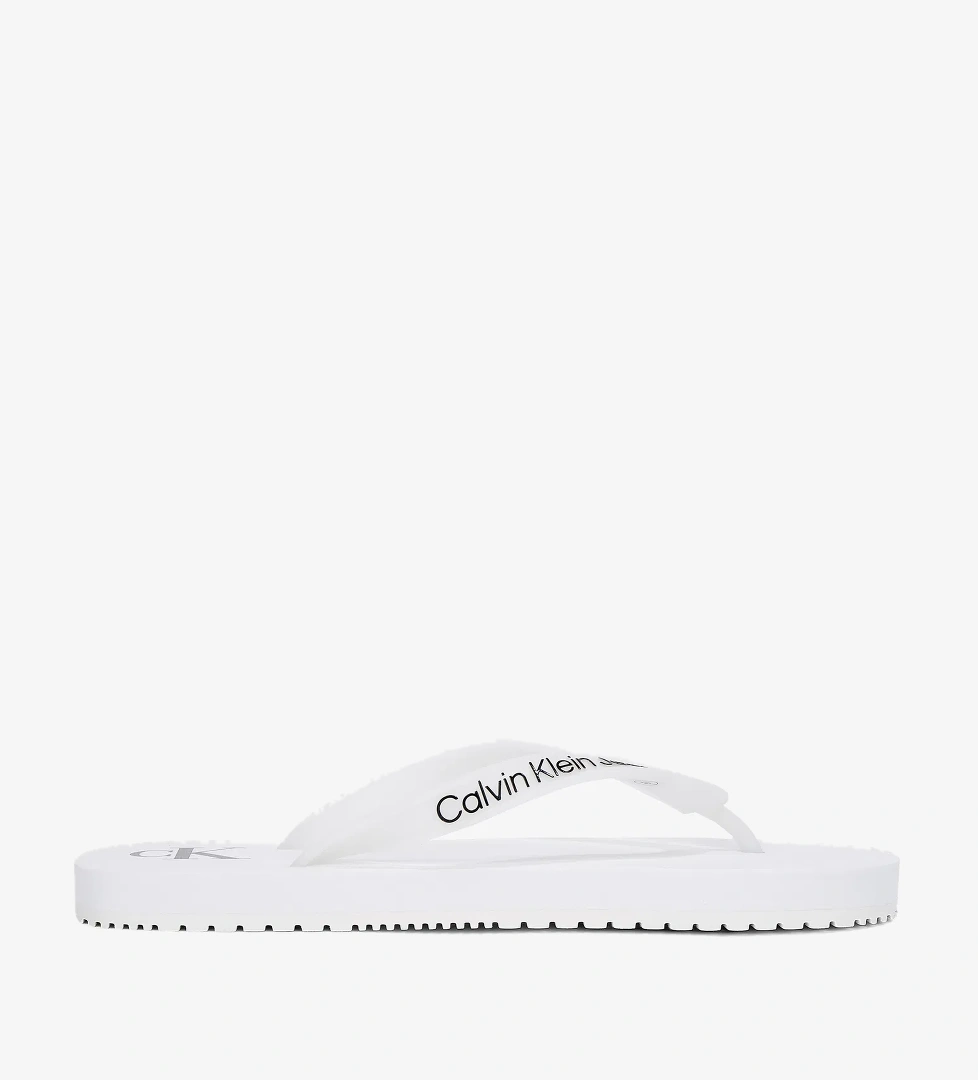 Calvin Klein Kadın Beyaz Terlik - Görsel 1