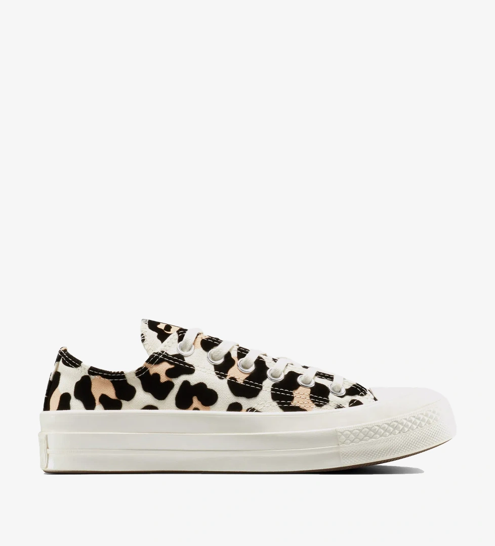 Converse Chuck 70 Leopard Unisex Krem Sneaker