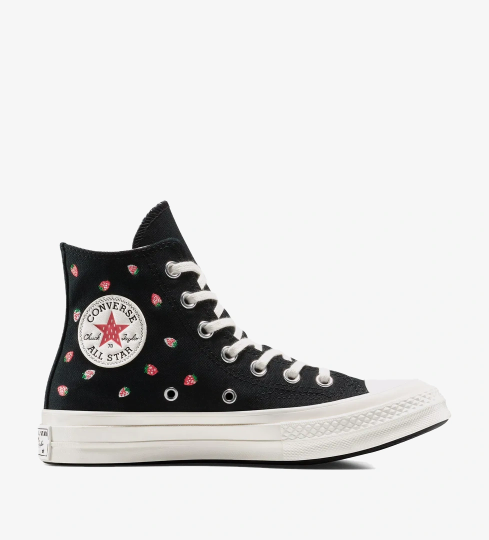 Converse Chuck 70 Strawberries Unisex Siyah Sneaker