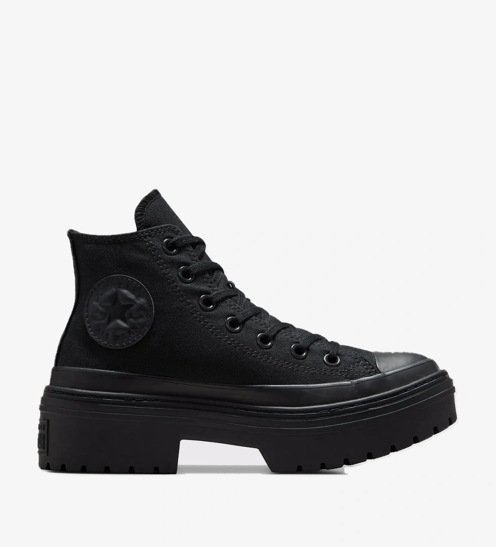 Converse Converse Chuck Taylor All Star Lugged Heel Kadın Siyah Platform Sneaker model görseli
