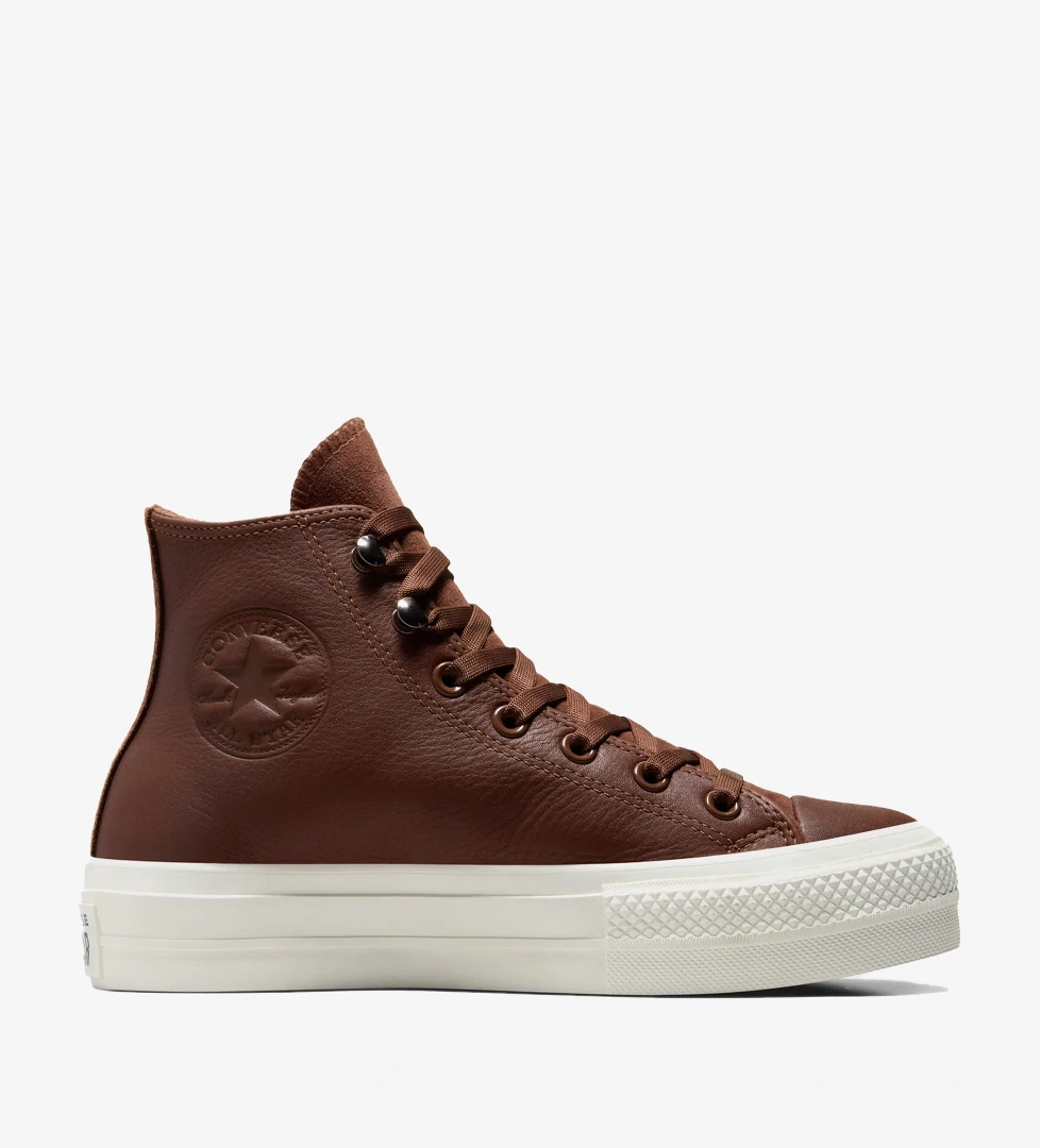 Converse Ctas Lift Hi Bear Kadın Kahverengi Sneaker - Görsel 1