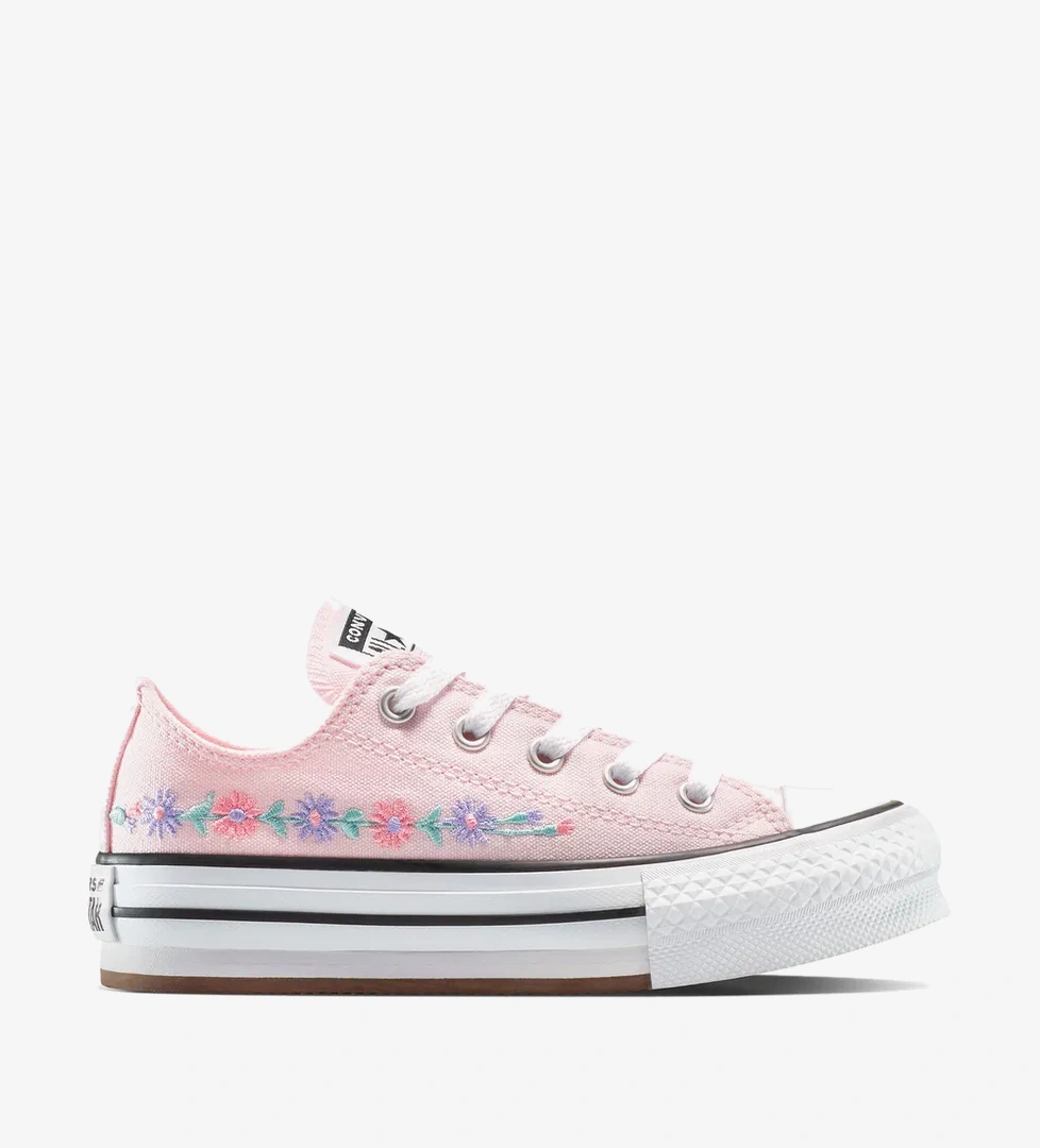 Converse Converse Chuck Taylor All Star Platform Florals Çocuk Pembe Sneaker model görseli