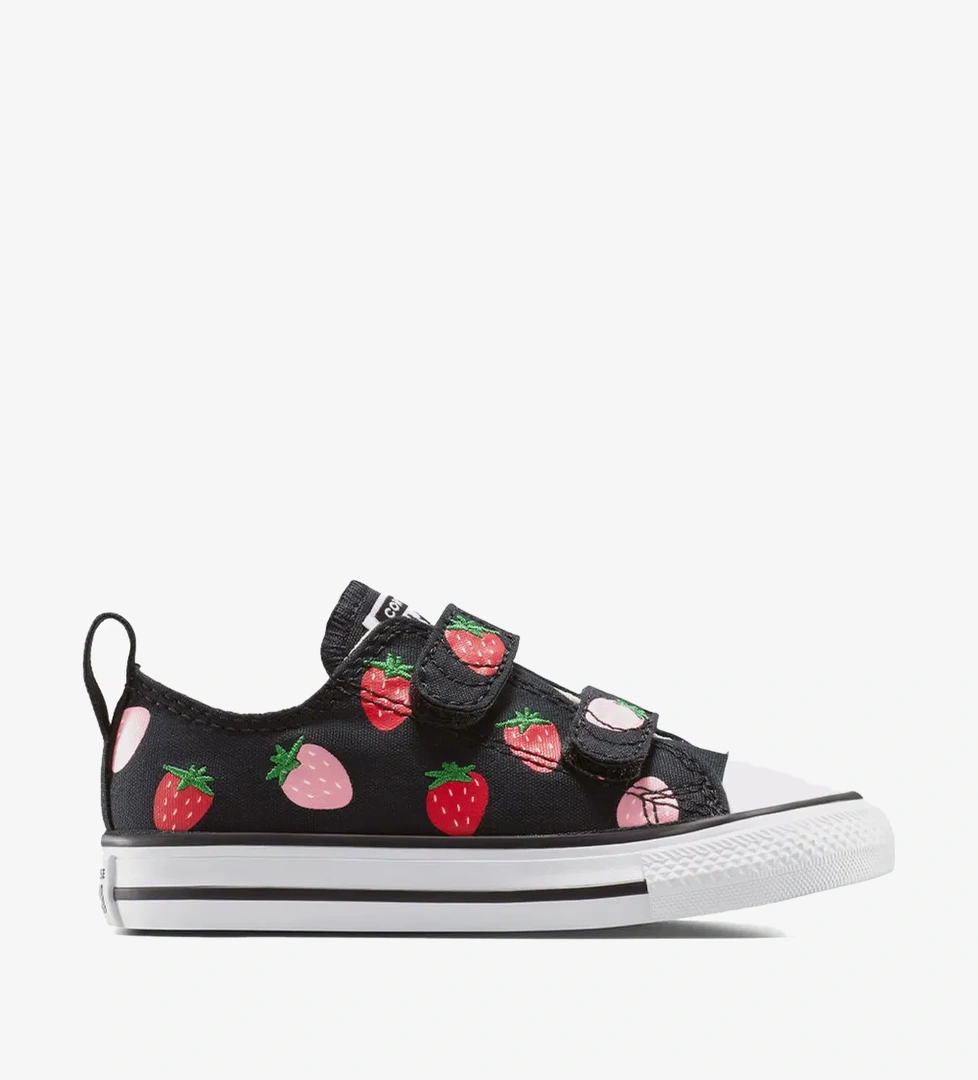 Converse Chuck Taylor All Star Strawberries Çocuk Siyah Sneaker