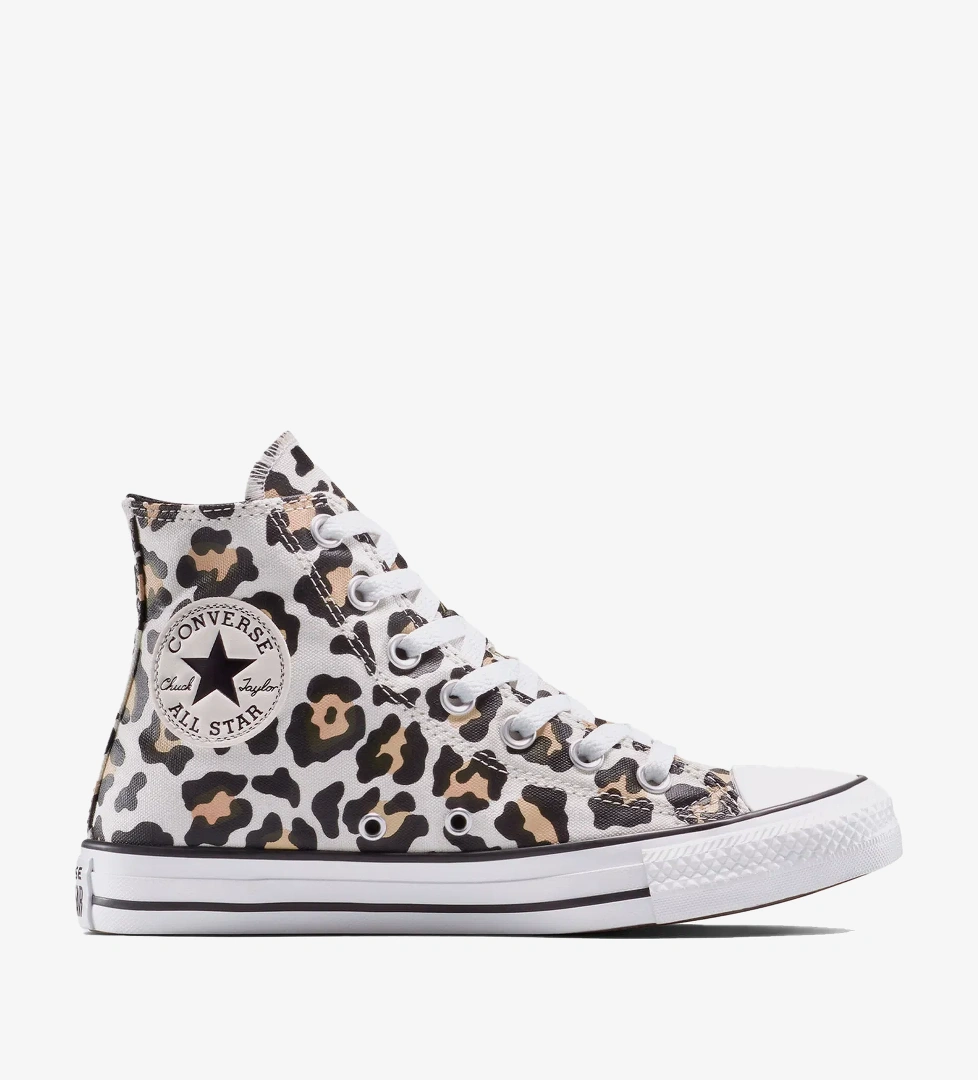 Converse Chuck Taylor All Star Leopard Unisex Siyah Sneaker