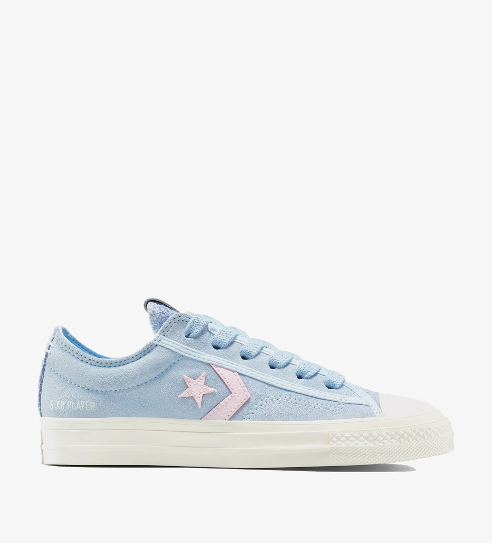 Converse Star Player 76 Colorful Suede Unisex Mavi Sneaker