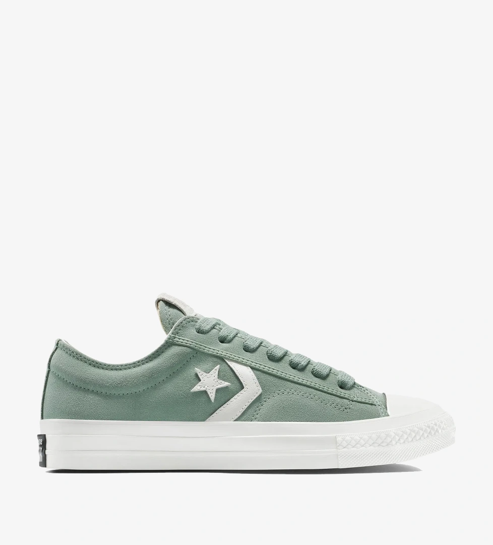 Converse Star Player 76 Suede Unisex Yeşil Sneaker - Görsel 1