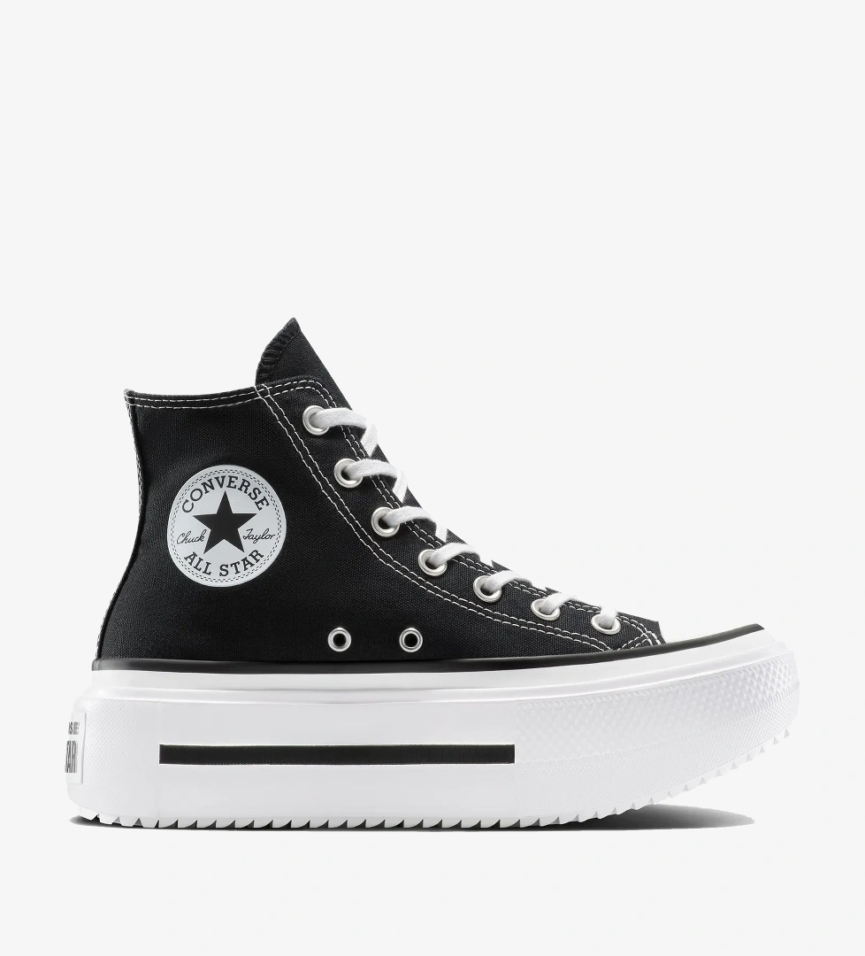 Converse Chuck Taylor All Star Lift Double Stack Unisex Siyah Sneaker
