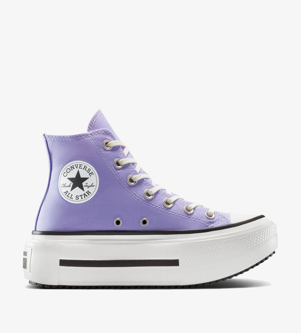 Converse Chuck Taylor All Star Lift Double Stack Unisex Mor Sneaker