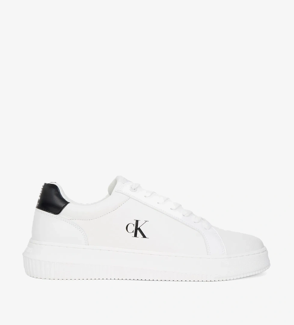 Calvin Klein Chunky Cupsole Erkek Beyaz Sneaker - Görsel 1