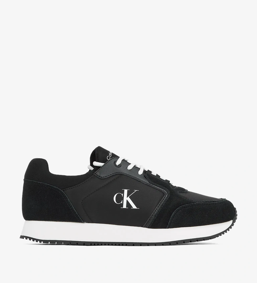 Calvin Klein Calvin Klein Runner Sock Laceup Erkek Siyah Sneaker model görseli