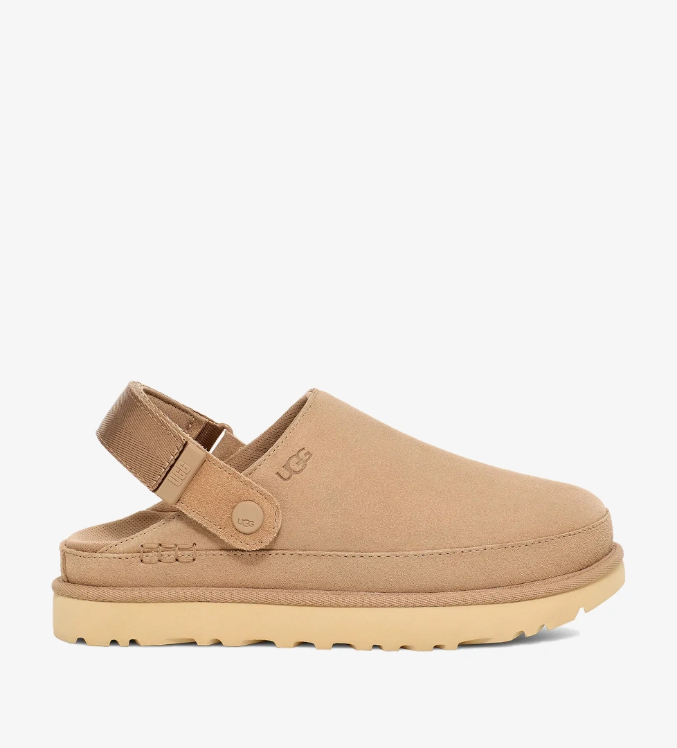 UGG Goldenstar Clog Kadın Krem Terlik - Görsel 1