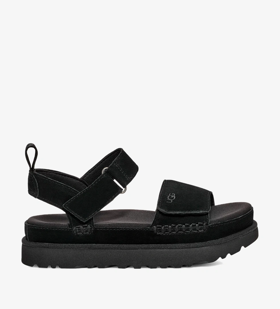 UGG Goldenstar Kadın Siyah Sandalet - Görsel 1