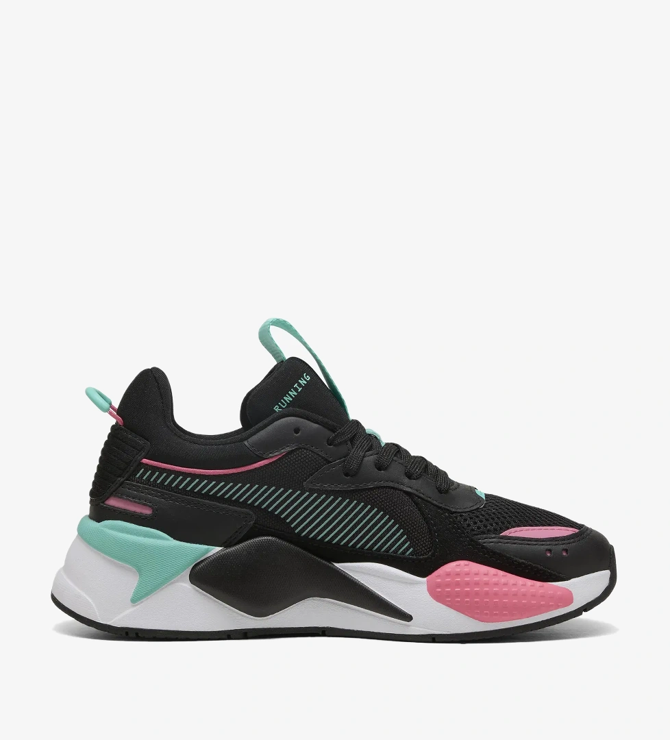 Puma Puma RS-X Reinvention Kadın Pembe/Yeşil/Siyah Spor Ayakkabı model görseli