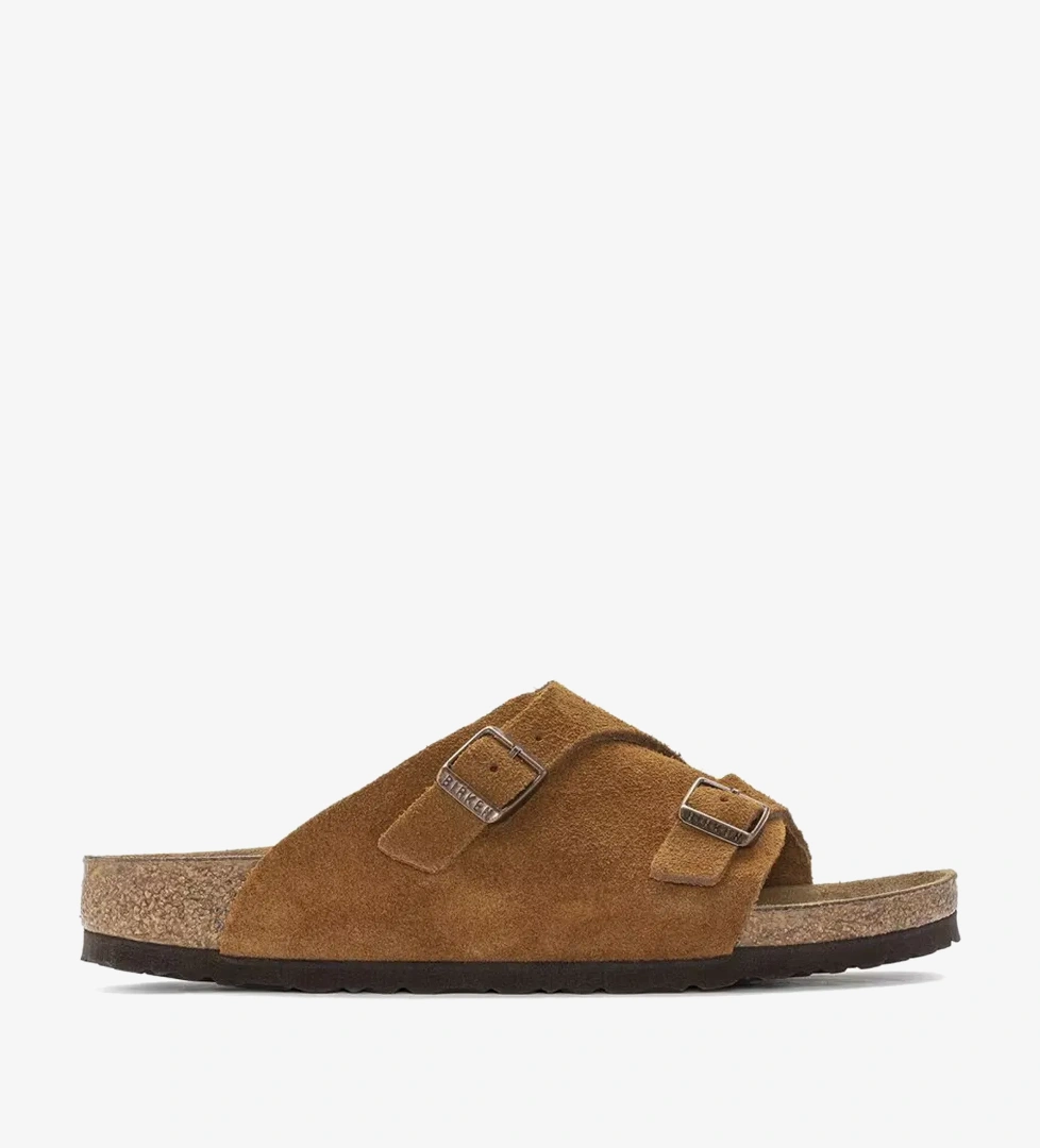 Birkenstock Zurich Vl Kadın Kahverengi Terlik - Görsel 1