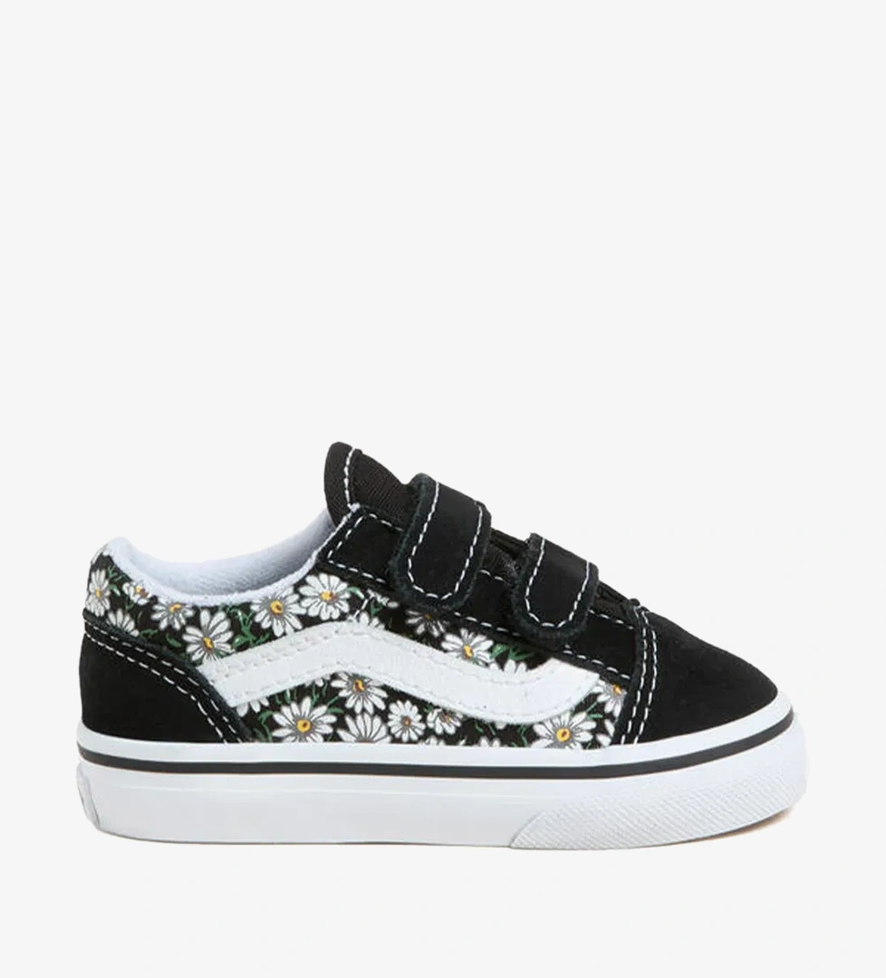 Vans Vans Old Skool Daisies Bebek Siyah Sneaker model görseli