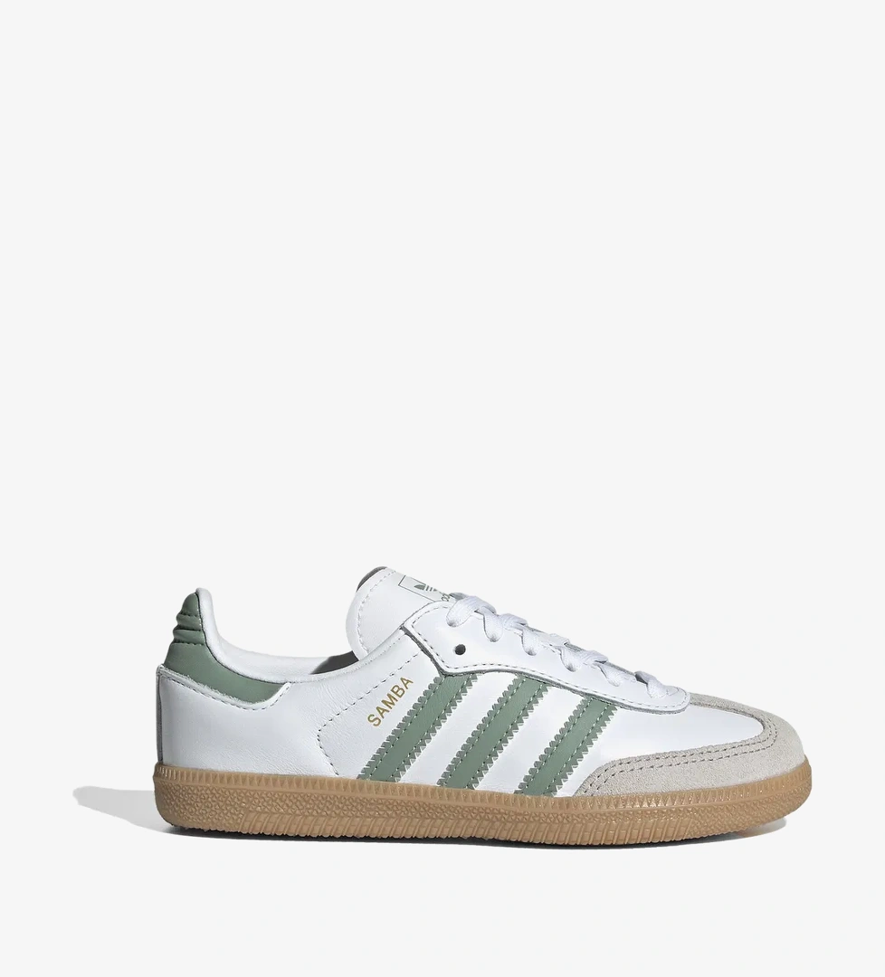 adidas Originals Samba Og Beyaz Çocuk Spor Ayakkabı - Görsel 1