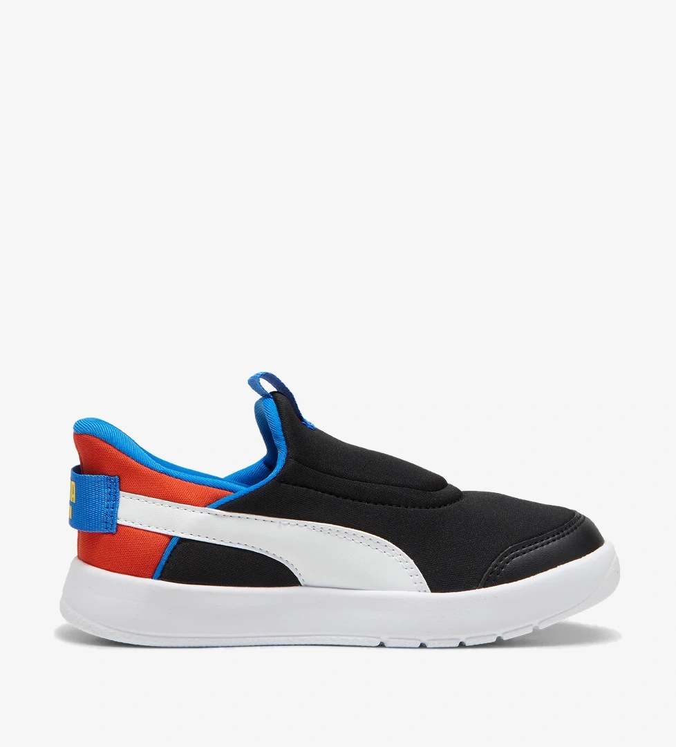 Puma Puma Courtflex V3 Sliptech Ps Çocuk Siyah Spor Ayakkabı Sneaker | FashFed Siyah - 1. görsel