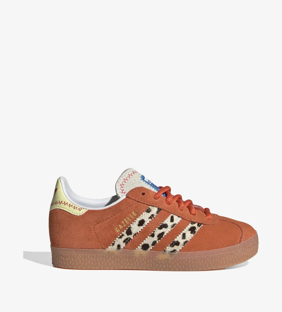 adidas Pixar Gazelle Çocuk Turuncu Spor Ayakkabı - Görsel 1