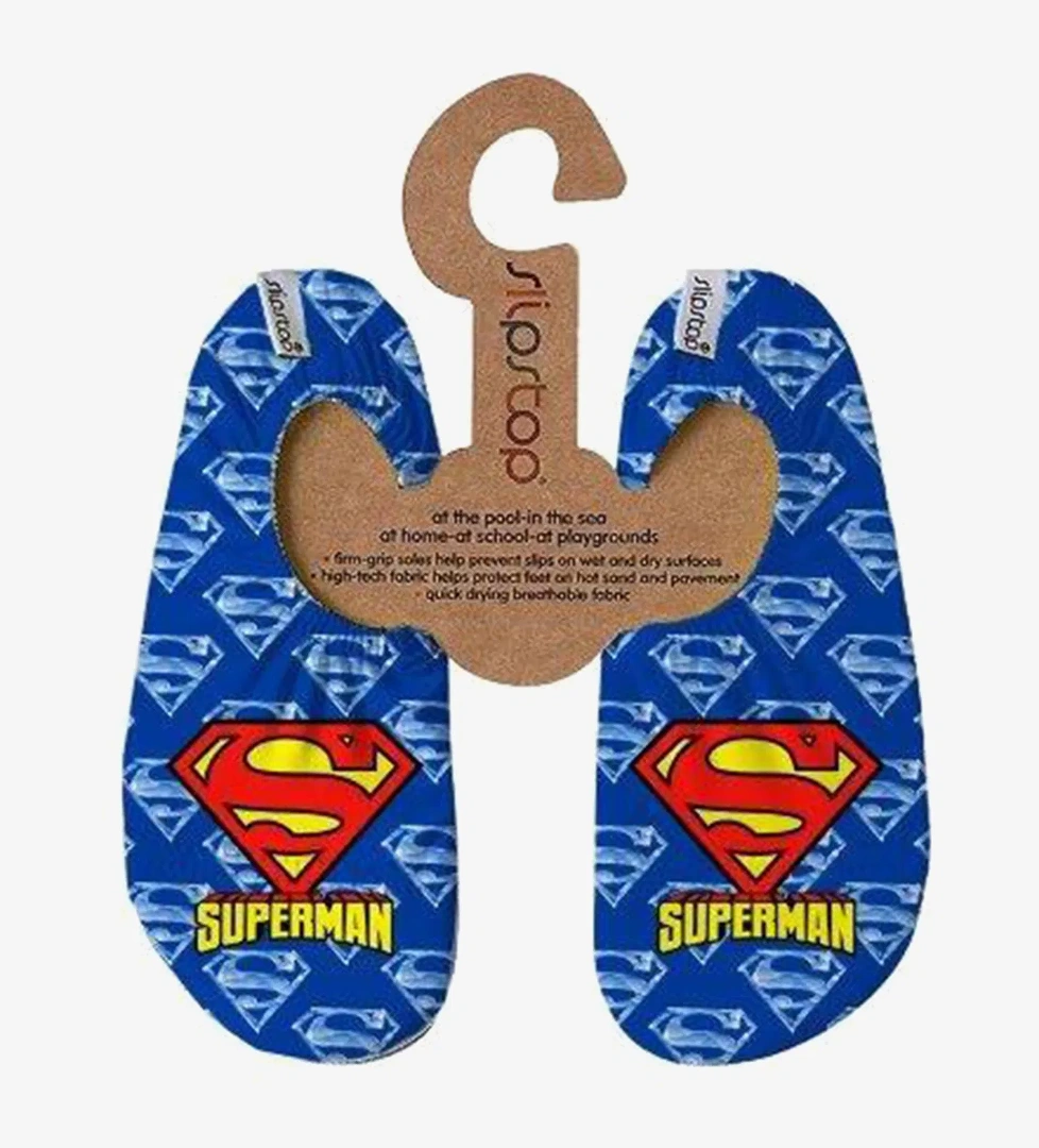Slipstop Slipstop Victorious Superman Çocuk Renkli Havuz Ayakkabısı model görseli